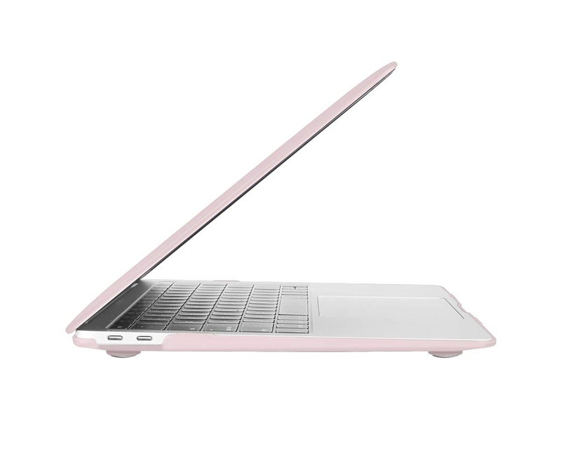 UESWILL 2022 2021 MacBook Air 13 inch Case A2337 M1 A2179 A1932, Hard Shell Case Cover Compatible with MacBook Air 13 inch with Retina Display & Touch ID (2018-2022), Rose Quartz - Image 5